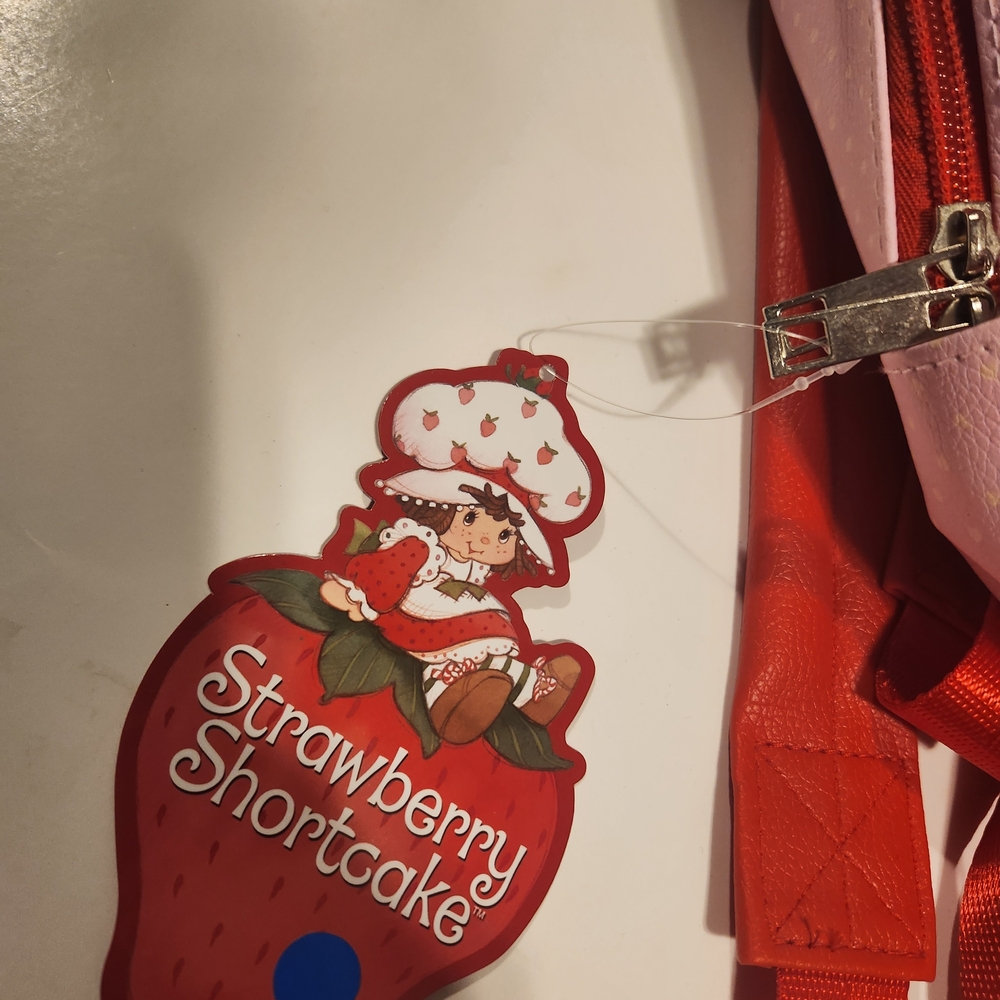 Strawberry Shortcake Kids Backpack - Pink and Red - Picture 2 of 4